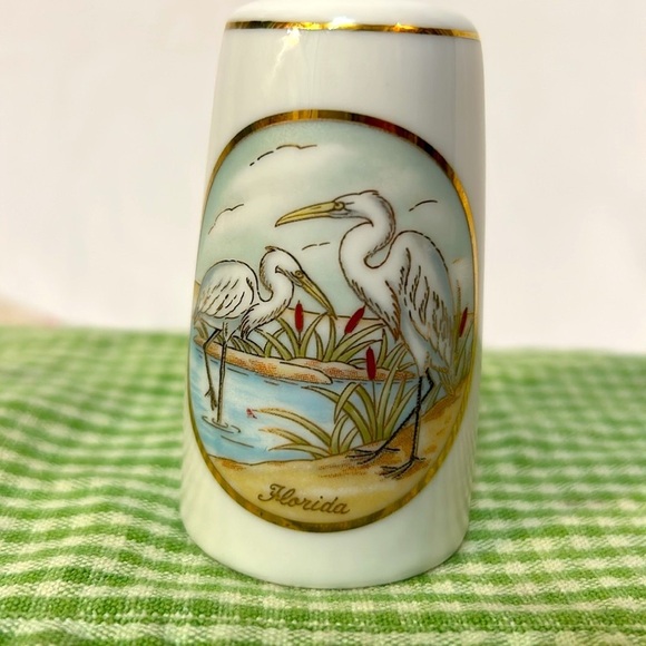 Lefton Florida Egret Salt Shaker Made in Japan - Picture 3 of 6